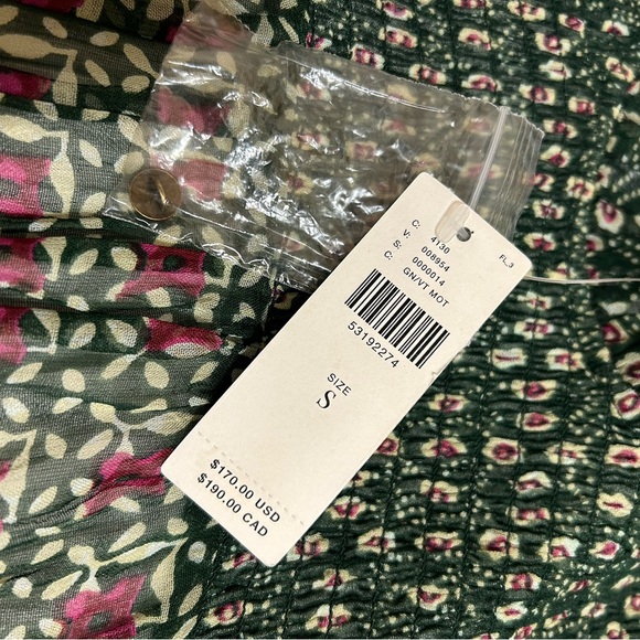 Anthropologie Rhiannon Floral Mini Dress - Picture 7 of 12